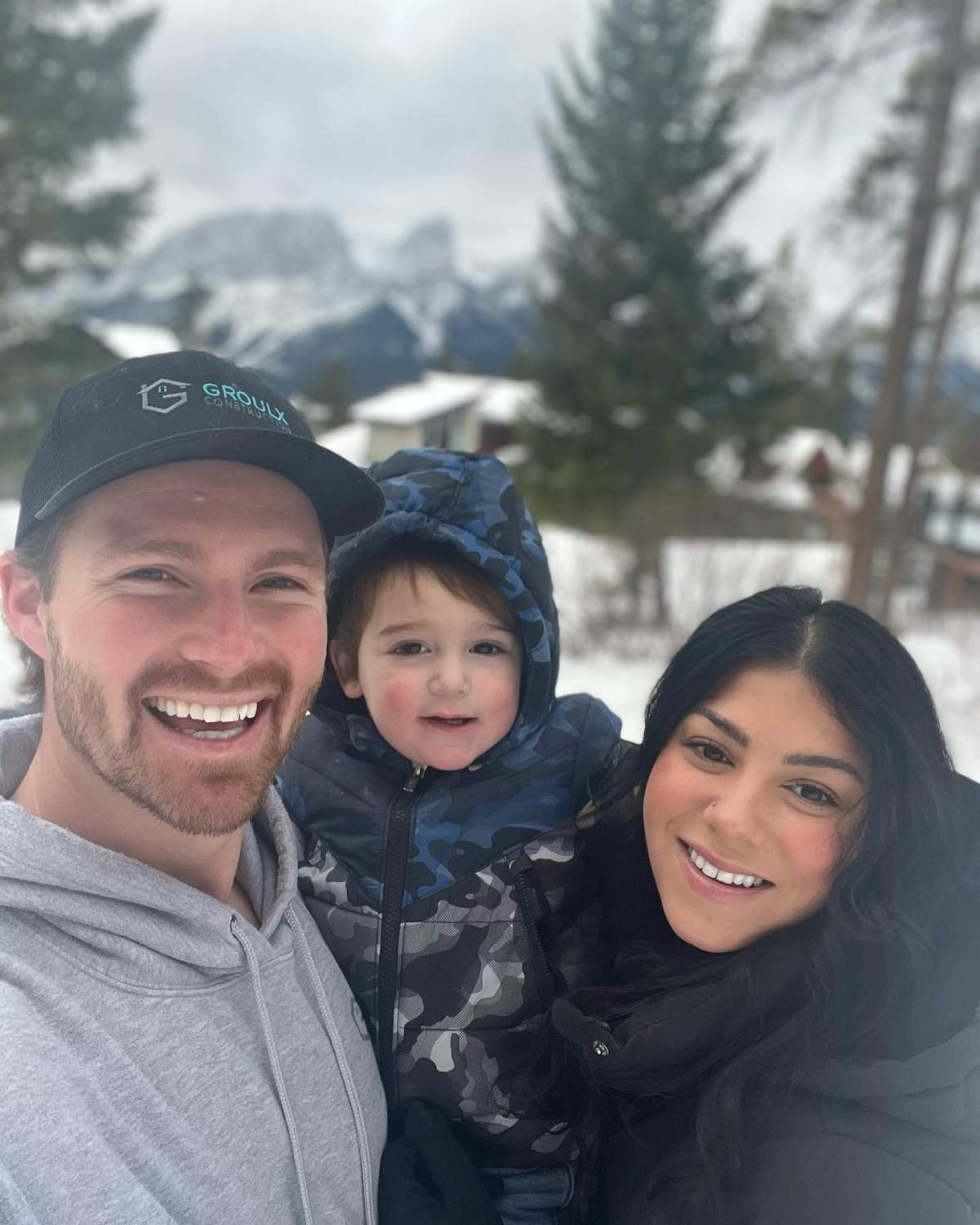 Micheal and Charlotte Groulx from Angus Ontario with their son Damon