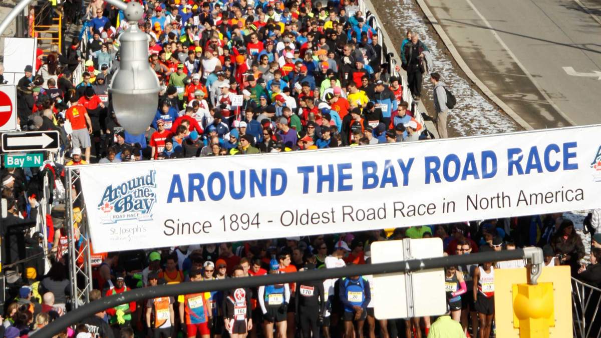 Hamilton's iconic Around the Bay Road Race will be moving the start and finish line out of the downtown core in the 2024 event due the FirstOntario arena renovation.