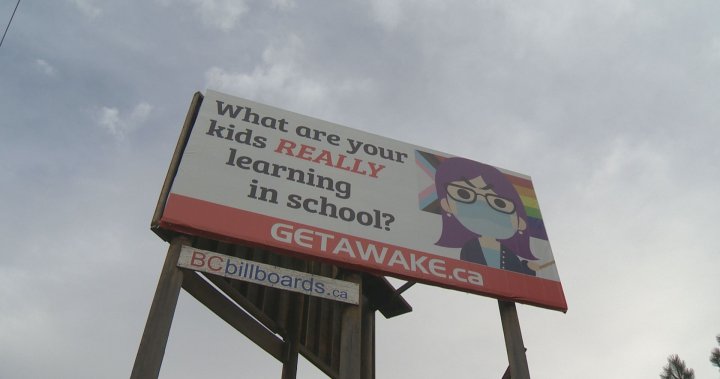 New billboard in West Kelowna, B.C. sparks outrage among many  | Globalnews.ca