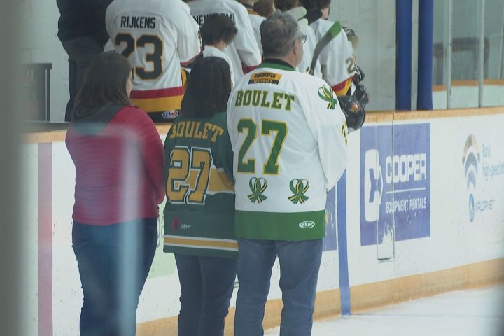Hockey game at Logan Boulet Arena inspires organ donor registration