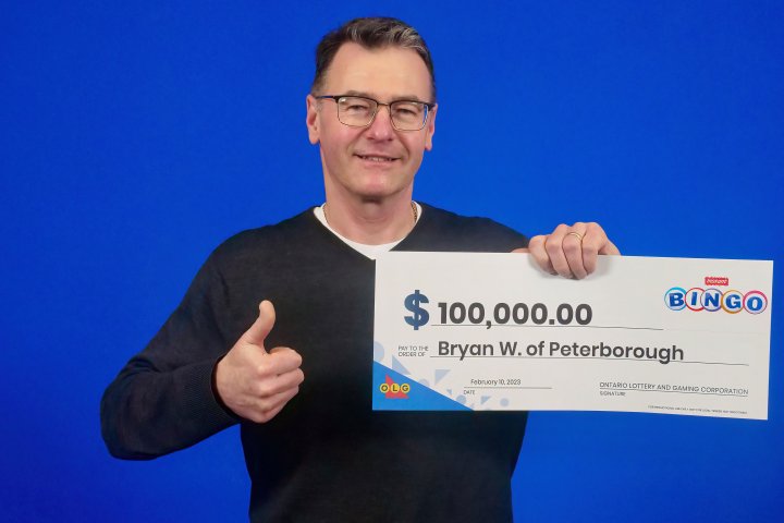 Stocking stuffer lottery ticket leads to $100,000 win for Peterborough man