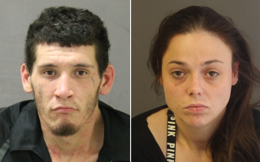 Kenneth Rowe, left, and Alexandra Reeves, are both wanted by police for an alleged home invasion and robbery that lasted days. 