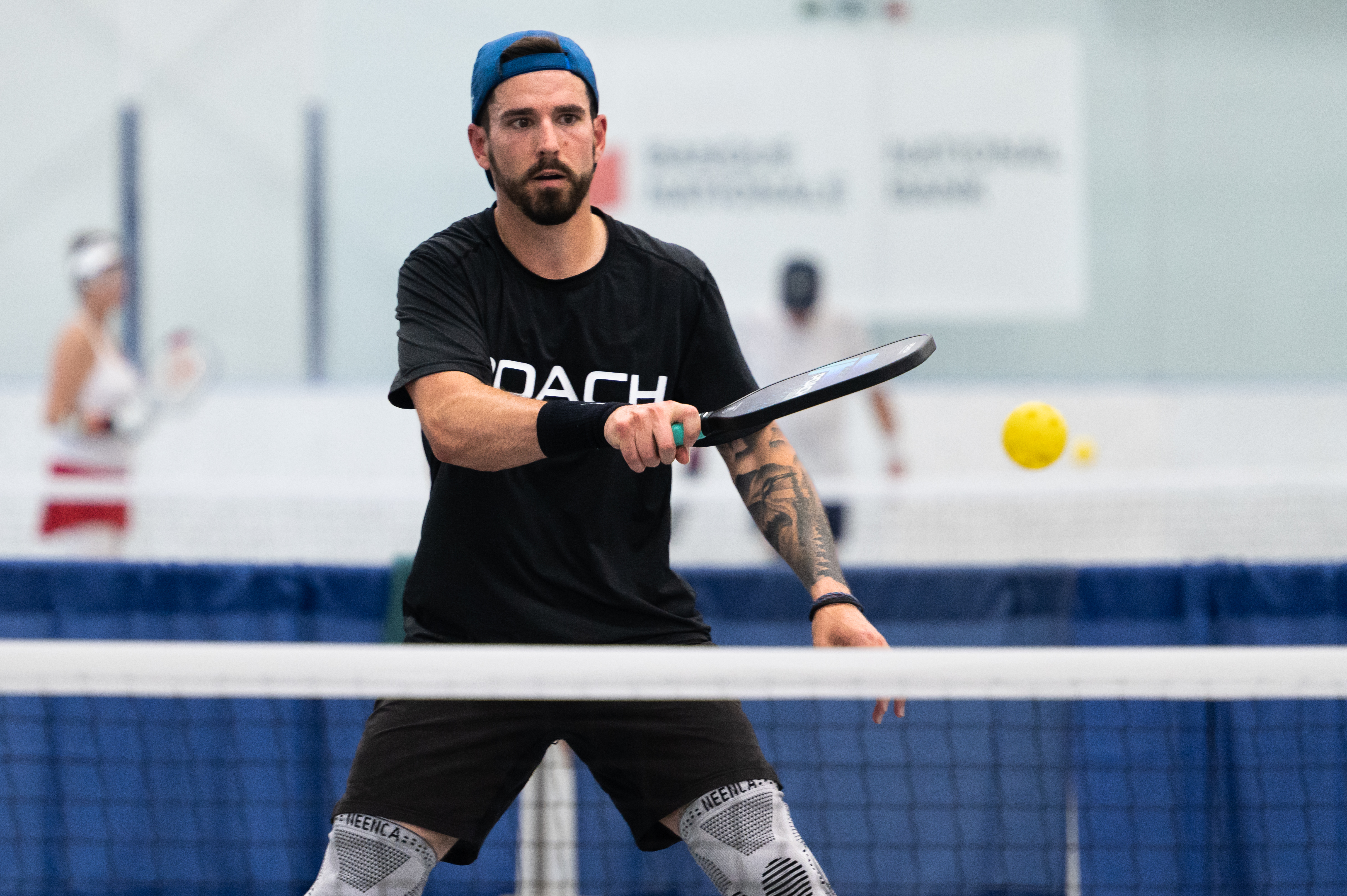 Brad Chapman competing at the 2022 Pickleball Canada National Championship.
