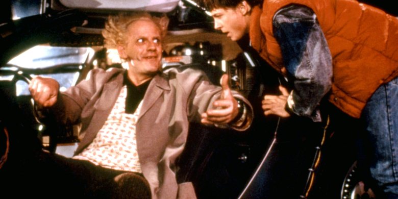 Michael J. Fox Poses With 'Back To The Future' Co-Stars During Reunion