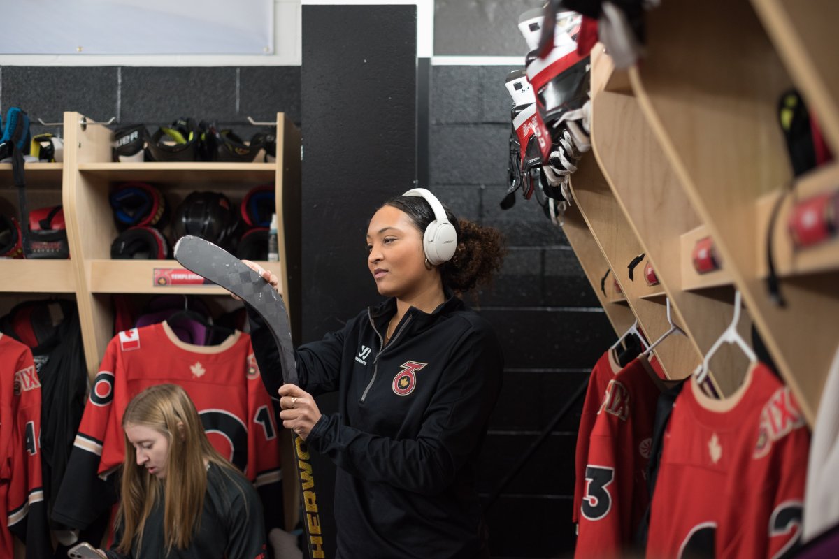 Black Girl Hockey Club Canada — Interview with founder Saroya Tinker —  Must-click women's hockey links - The IX