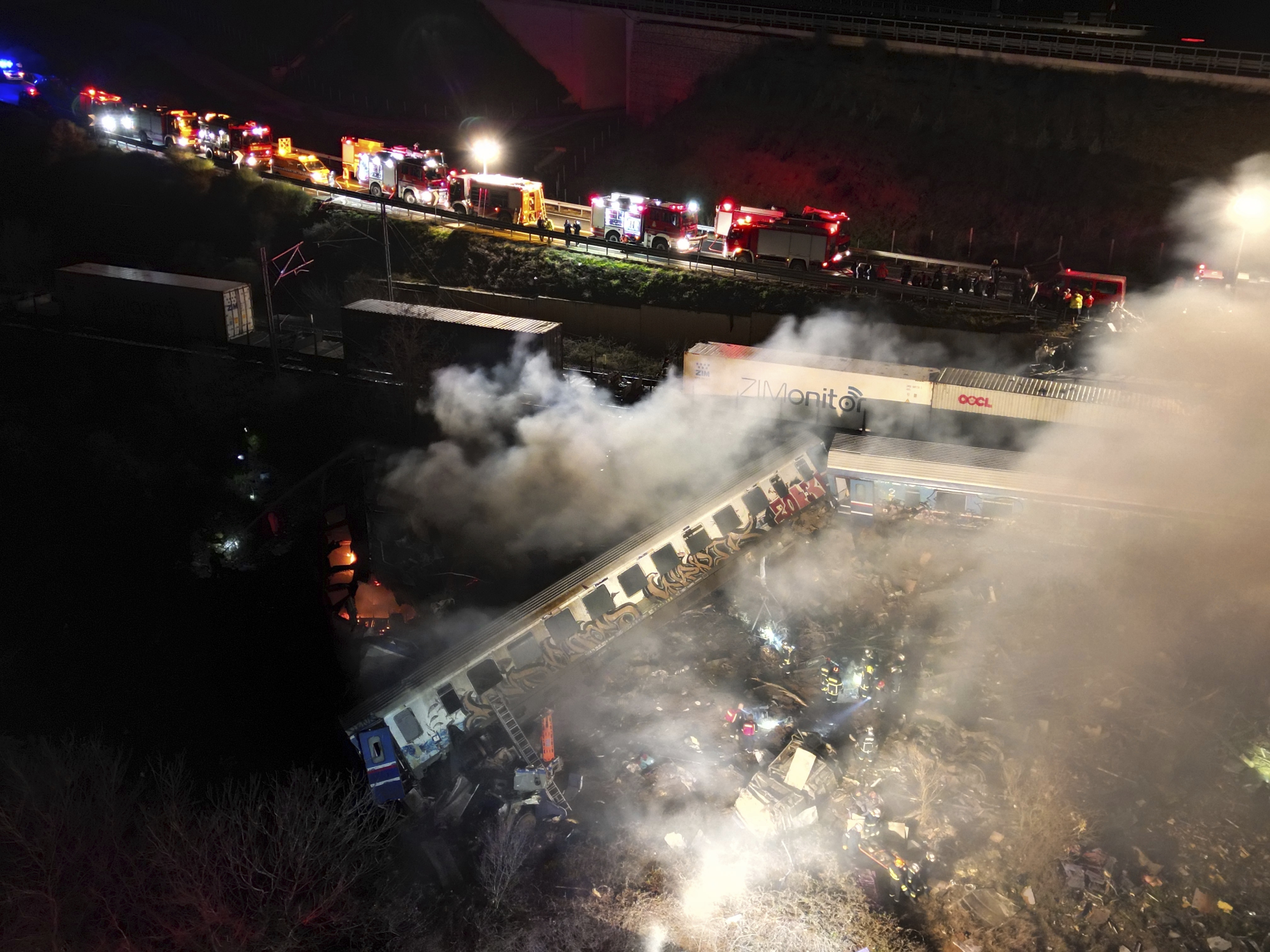 At least 16 killed, dozens injured in fiery train collision in northern Greece – National | 24CA News