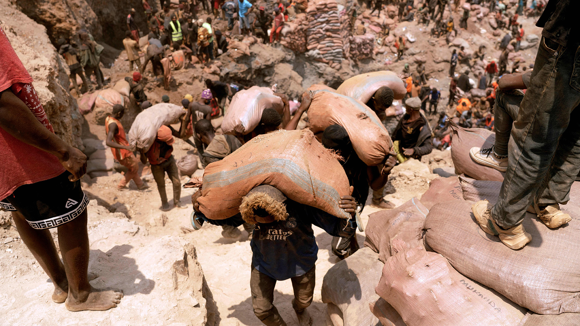 A cobalt mine in DRC.