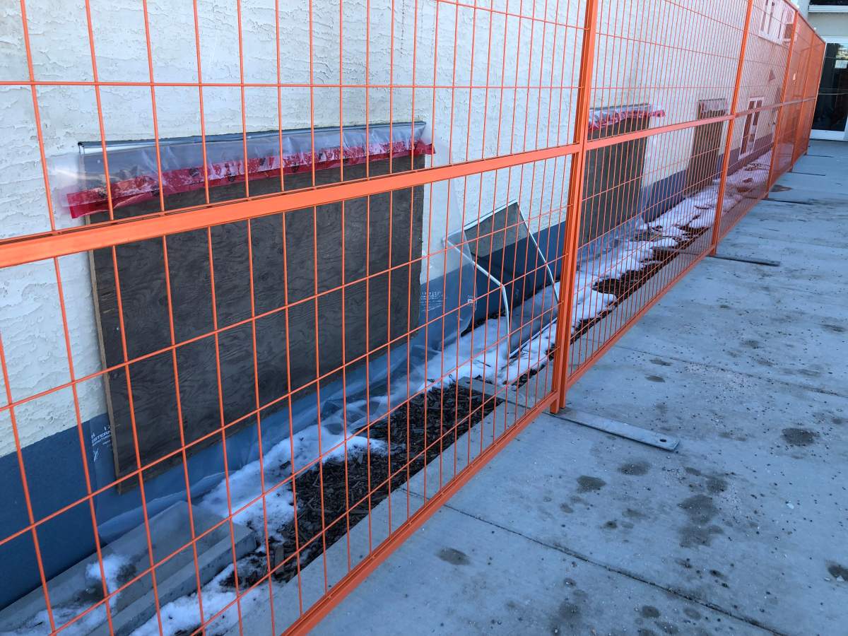 The aftermath of a fire that ripped through the basement of the Okotoks Alliance Church on Feb. 5, 2023.