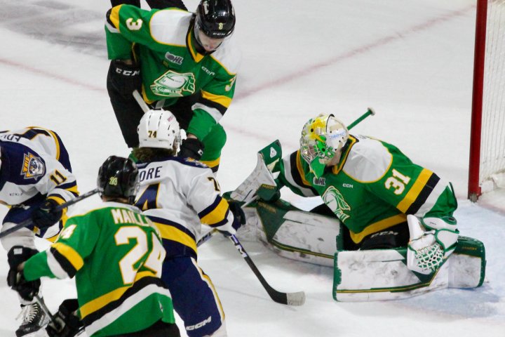 London Knights win fifth game in eight days by crushing Erie Otters 8-1