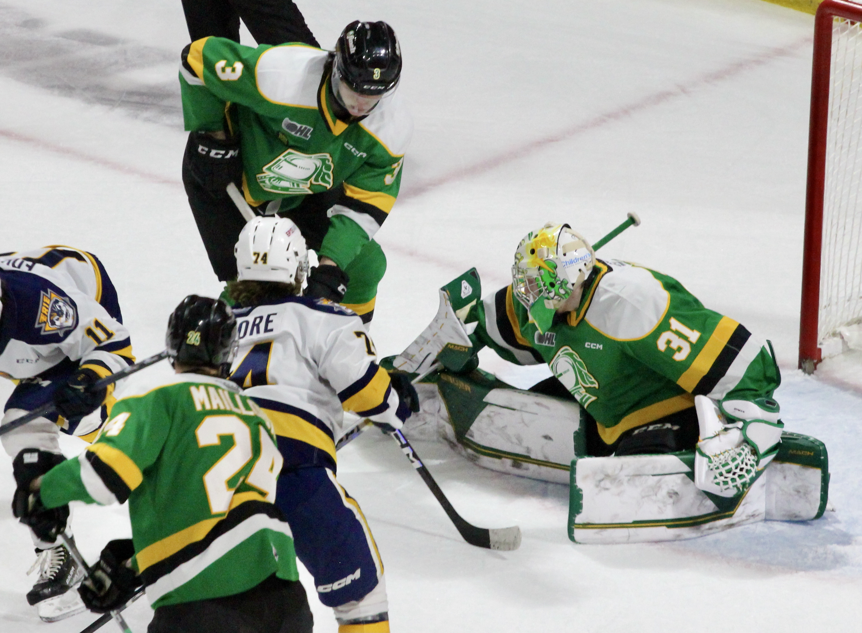 London Knights win fifth game in eight days by crushing Erie Otters 8-1 -  London