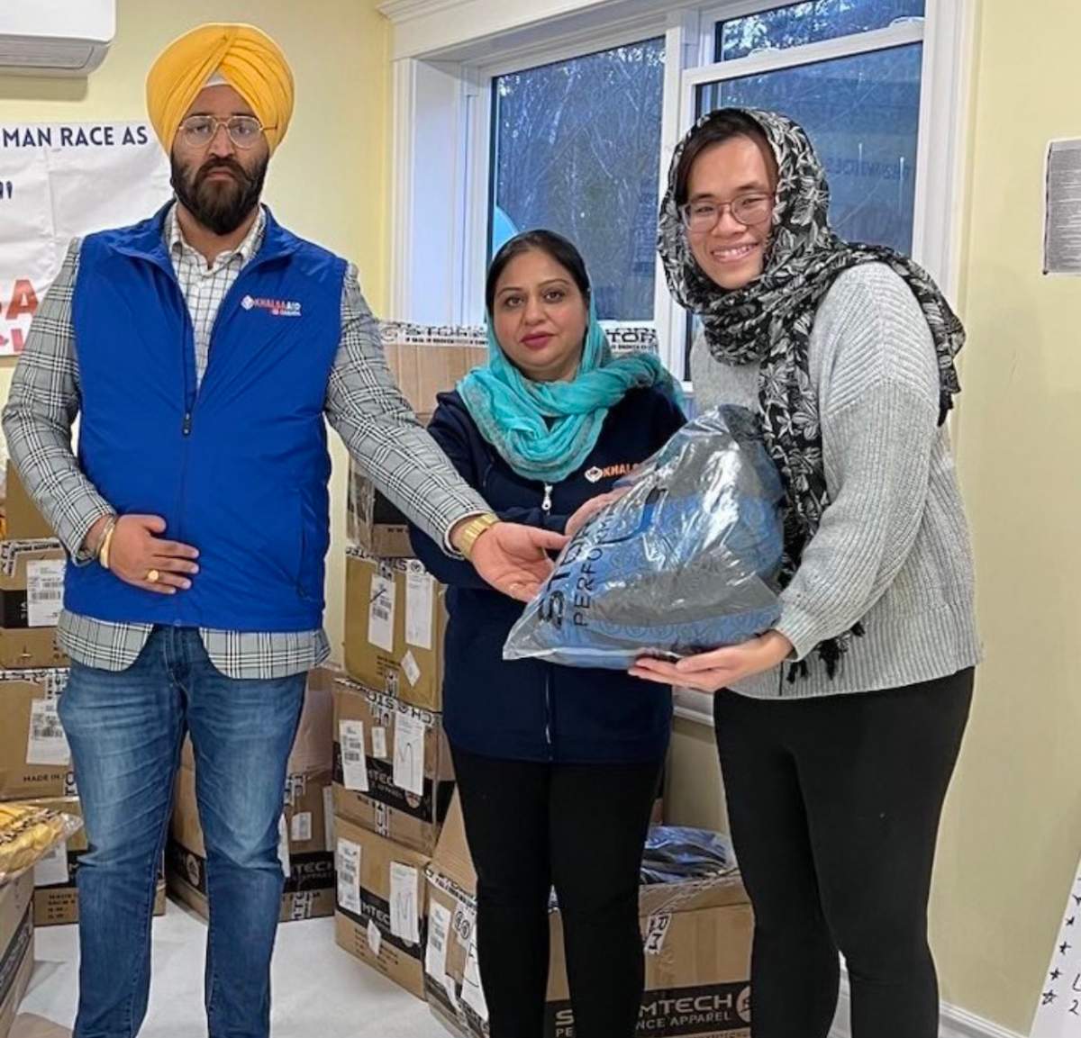 Mandeep Dhunna, Khalsa Aid International Volunteer