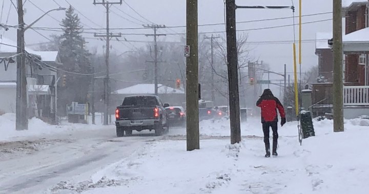 雪暴预计将在安大略西南部和中部地区出现，将影响下班回家的路程