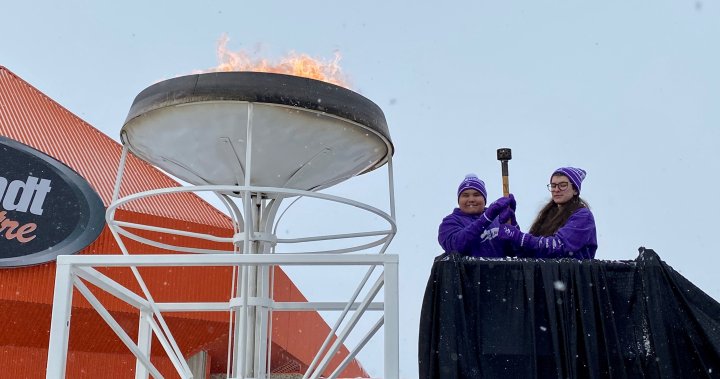 Torch relay marks 50th year of Sask. Winter Games
