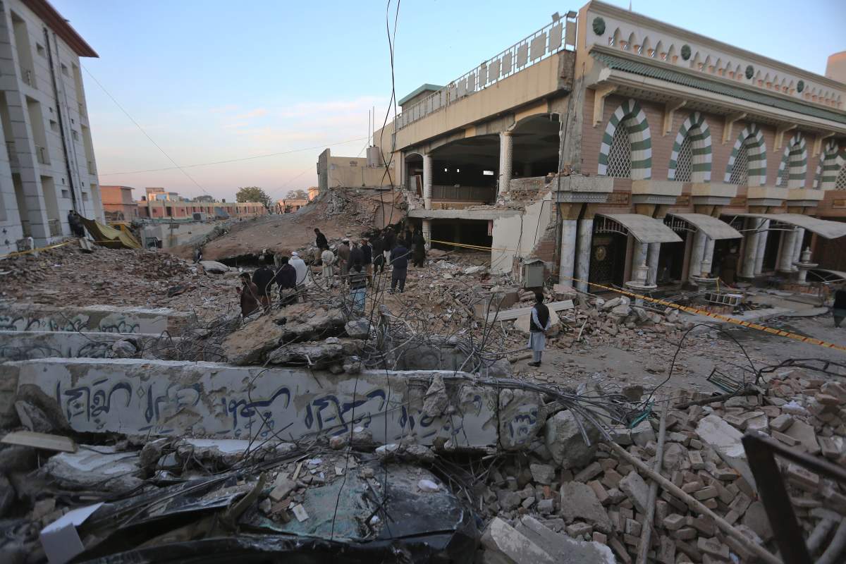 Pakistan Mosque Bombing