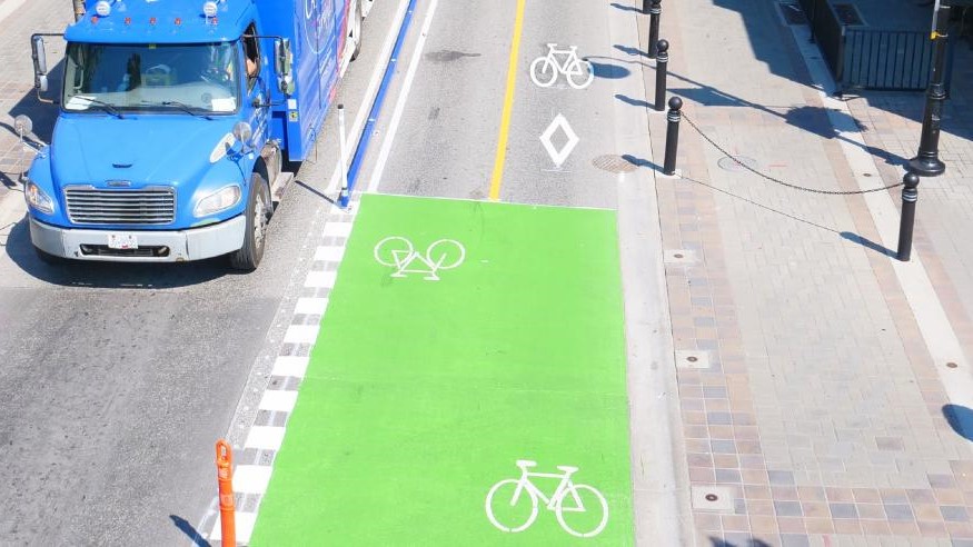 The lake-to-lake route runs through Penticton and has a distance of 6.7 kilometres.