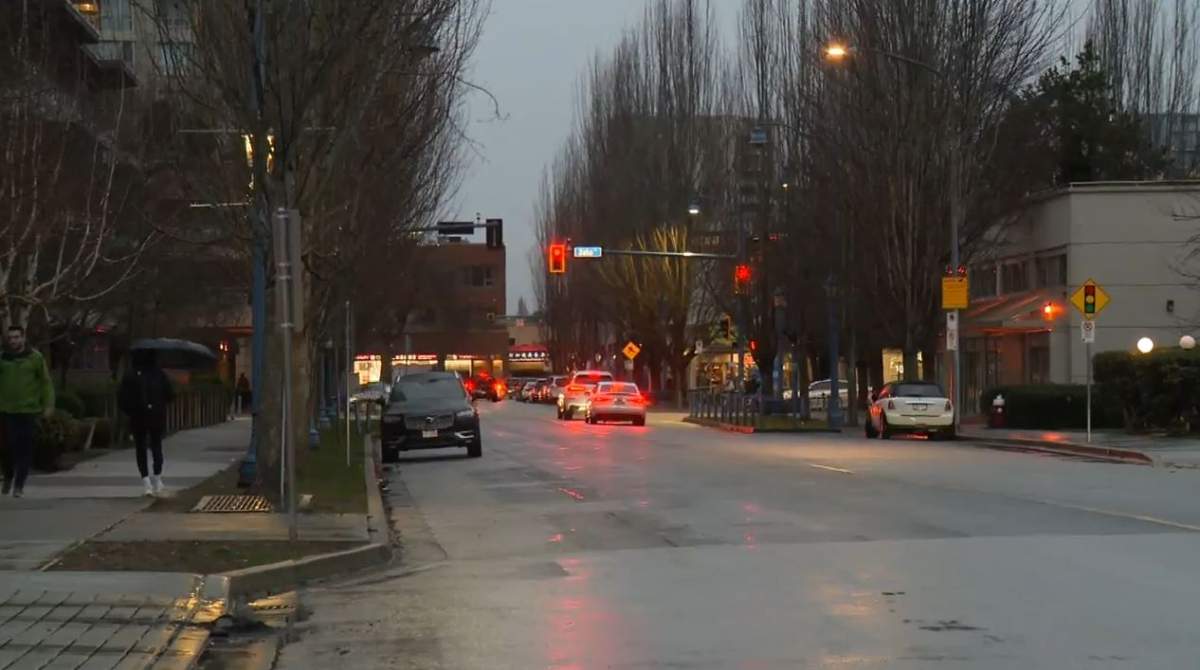 The Valentine's Day assaults are alleged to have taken place in the 6400 block of Buswell Street in Richmond. 