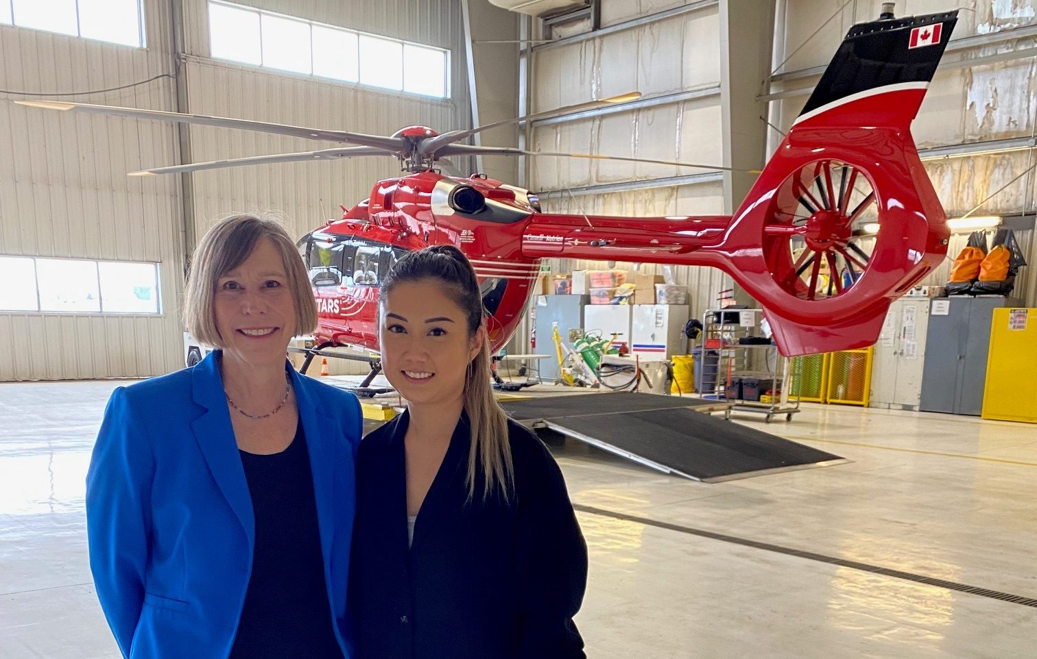 Alberta survivor champions STARS after service saved her life  | 24CA News