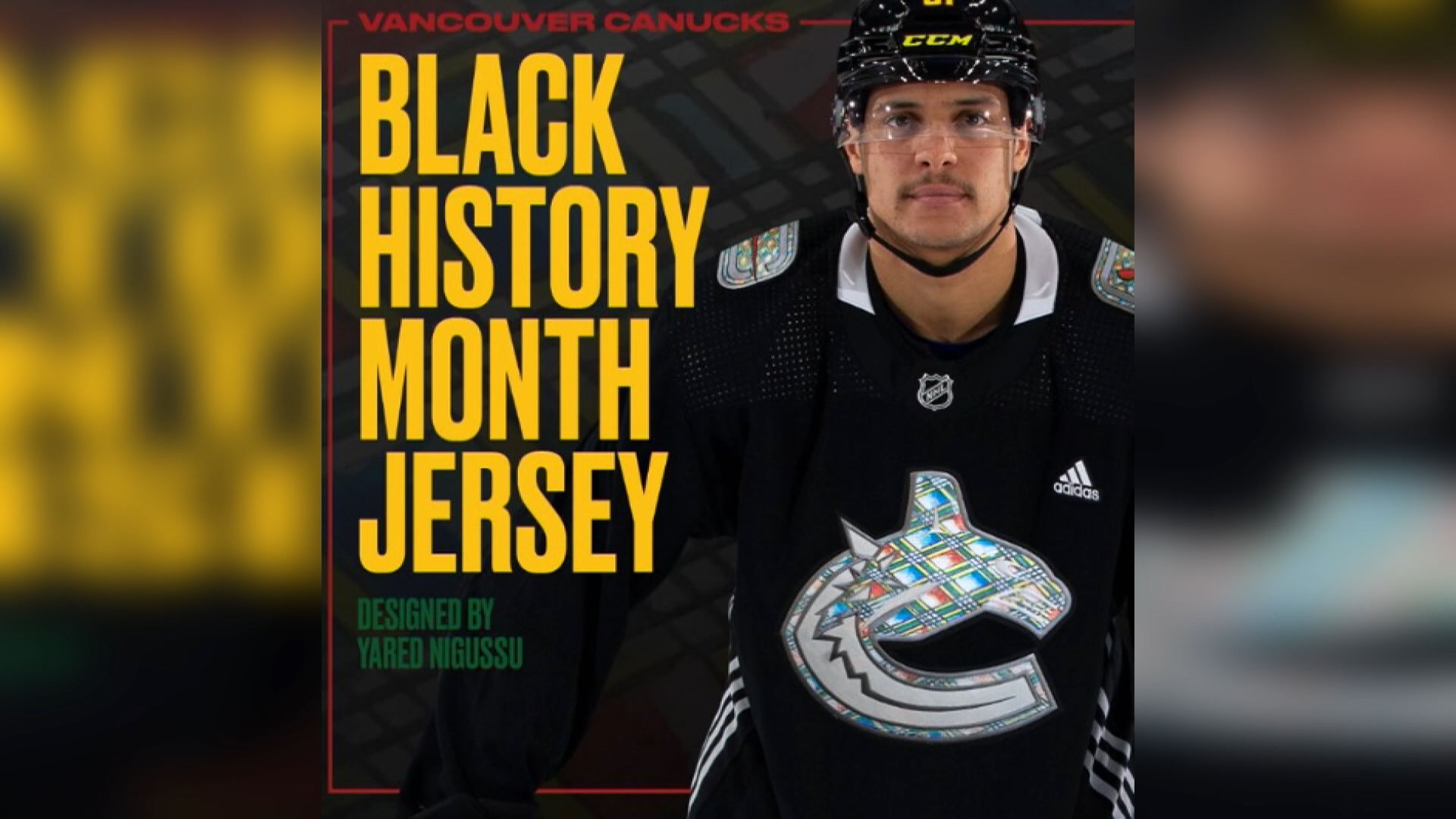 Vancouver Canucks unveil first-ever Black History Month jersey