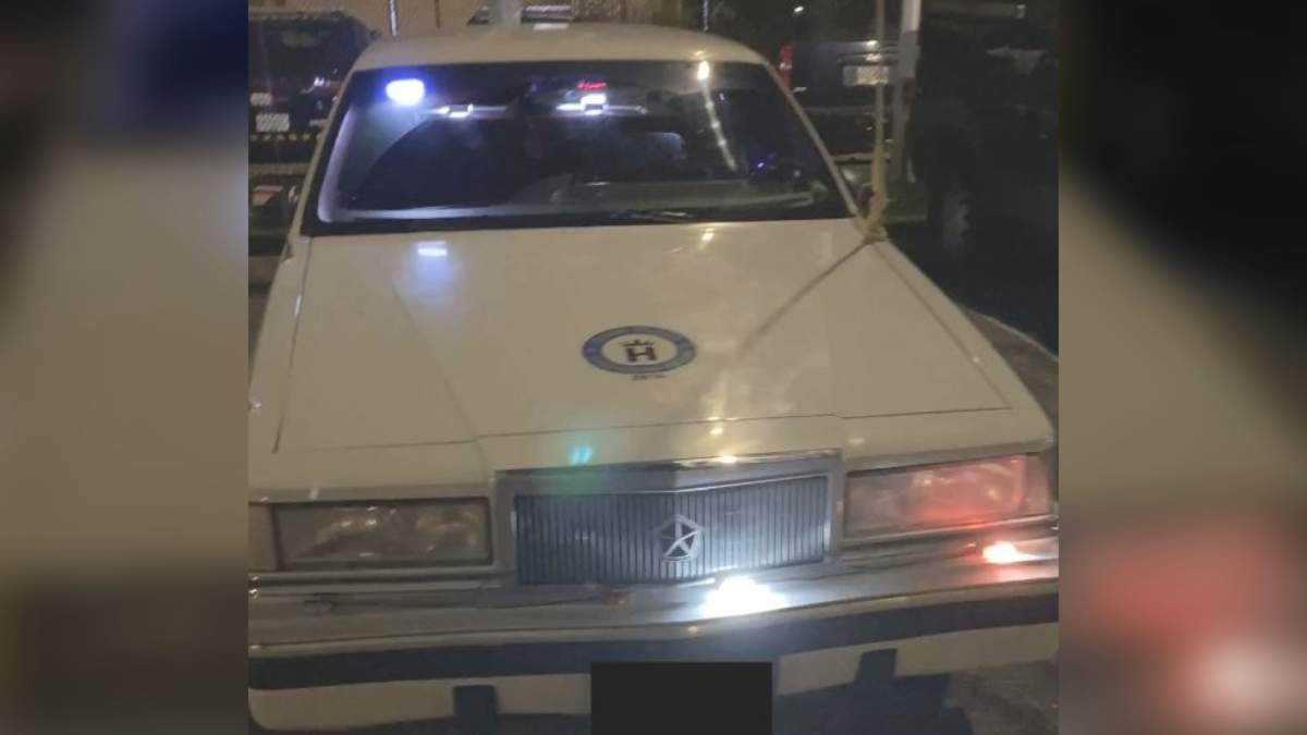 A suspect's car has been impounded by police in Saanich, B.C.