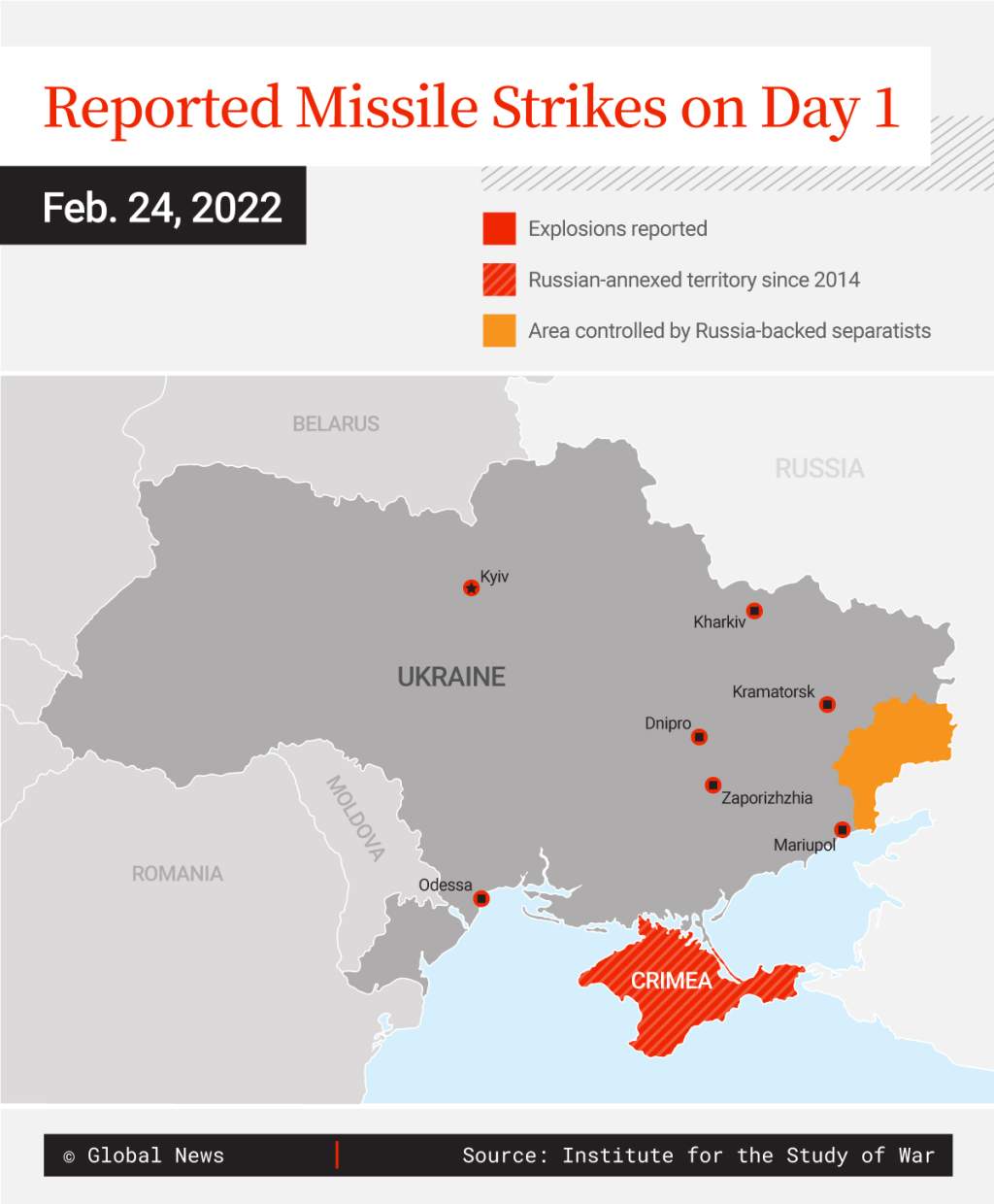A look back at one year of courage, survival and war in Ukraine ...