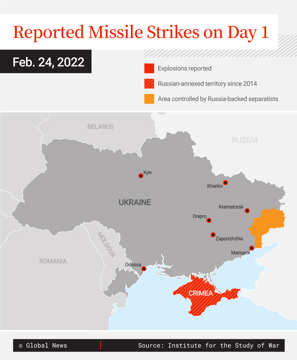 A look back at one year of courage, survival and war in Ukraine - image