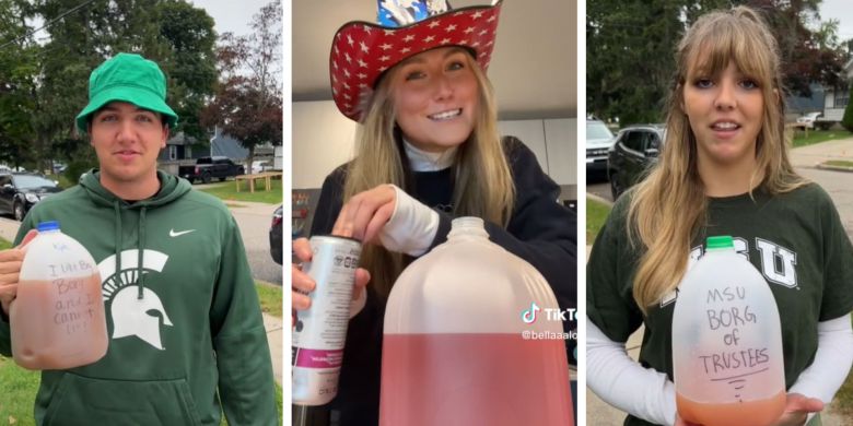 Borgs: The inventive drinking hack taking over university parties