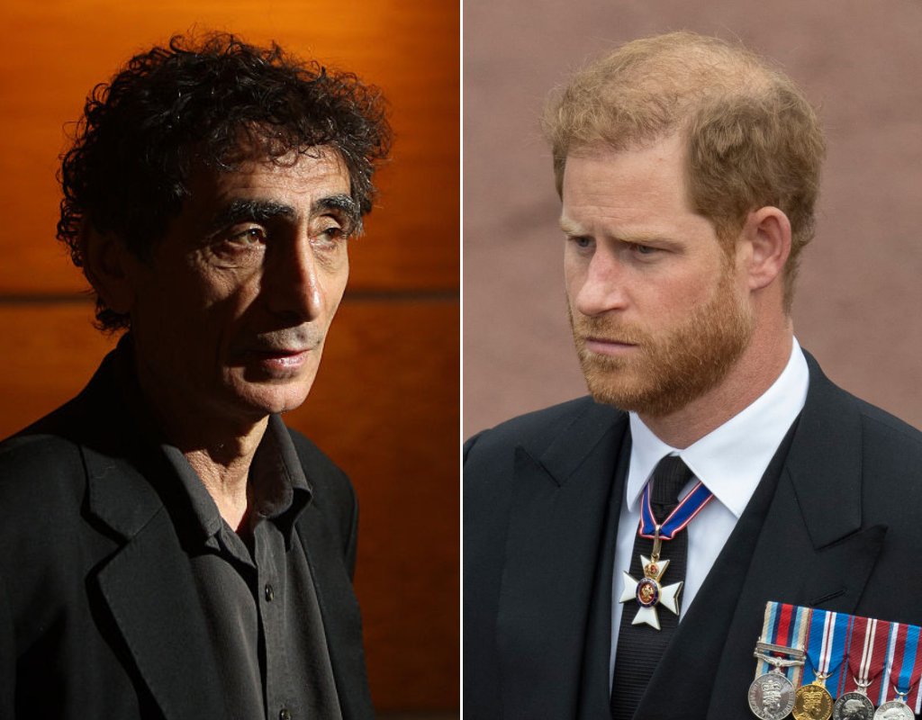 Dr. Gabor Mate, Prince Harry