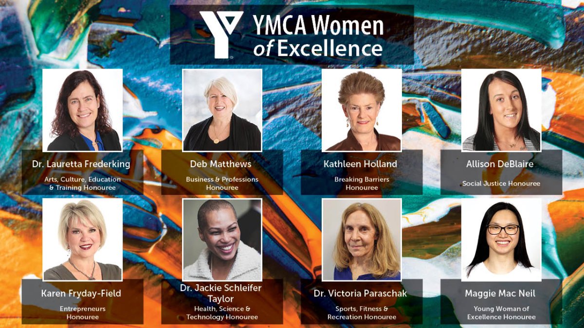 The 2023 YMCA Women of Excellence honourees.