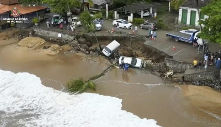 Brazil floods, landslides kill at least 36 people as cities cancel Carnival 
