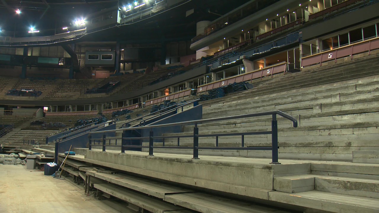 IN PHOTOS: A look inside Edmonton's Coliseum building as it awaits