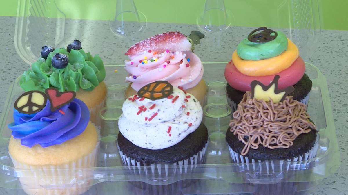 This year’s Black Futures Cupcakes sold at Delectable Desserts were inspired by students at Nelson Whynder Elementary School.