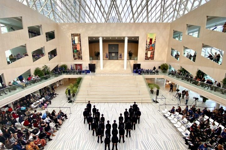 1st Edmonton Police Service recruits of the year graduate at city hall