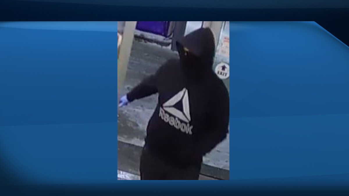 Waterloo Regional Police have released a photo of the suspect who is described as being five-feet, 10-inches tall, with an average build.