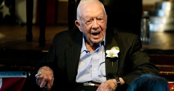 Former U.S. President Jimmy Carter to receive hospice care: ‘Grateful for the concern’