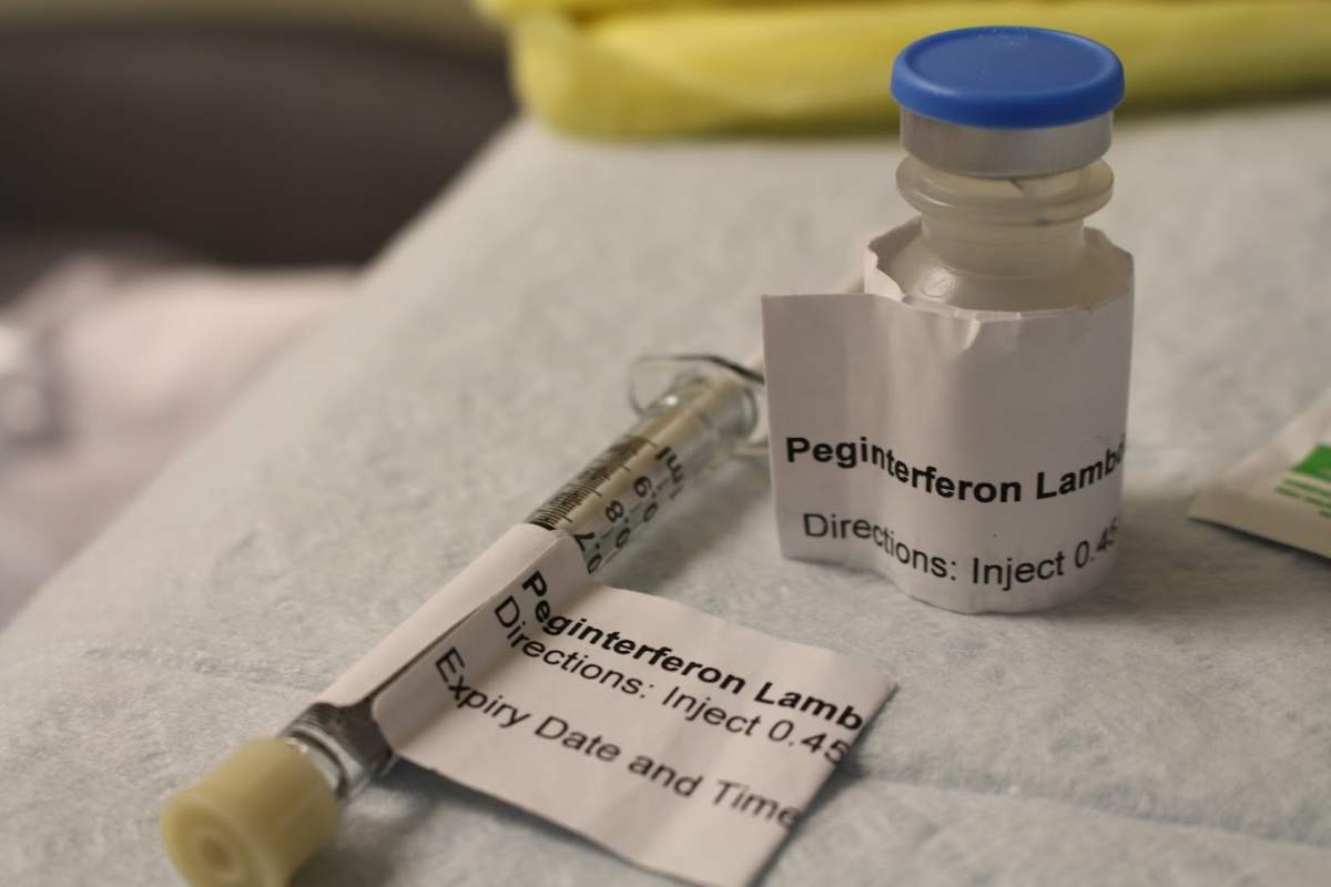 The antiviral drug is called ‘peginterferon lambda’ (UHN)