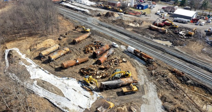 Ohio trail derailment: EPA orders ‘pause’ of contaminated waste removal