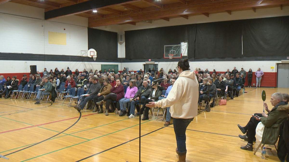 Over 250 community members attended the town hall.
