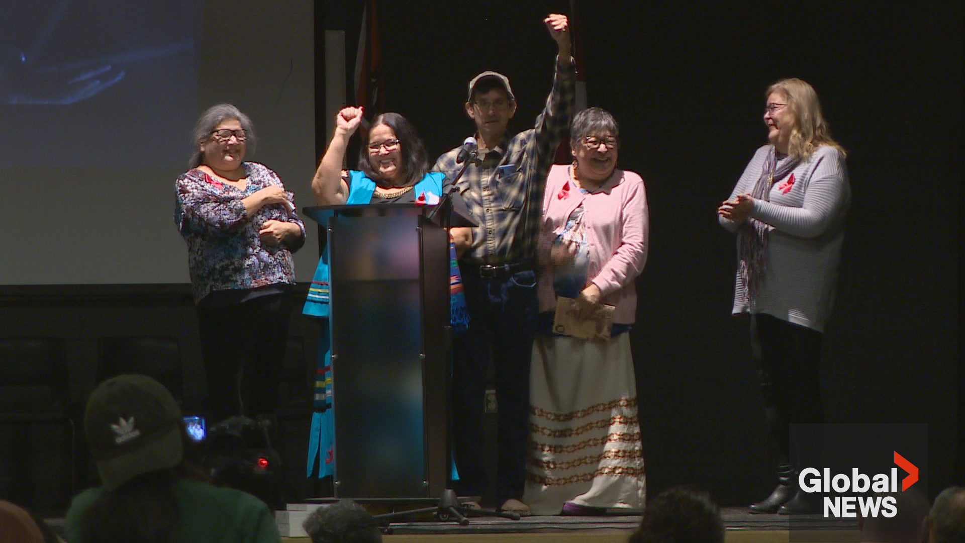 Rita Joe’s family took part in a celebration for the acclaimed poet, who is being honoured this year for Heritage Day in Nova Scotia.