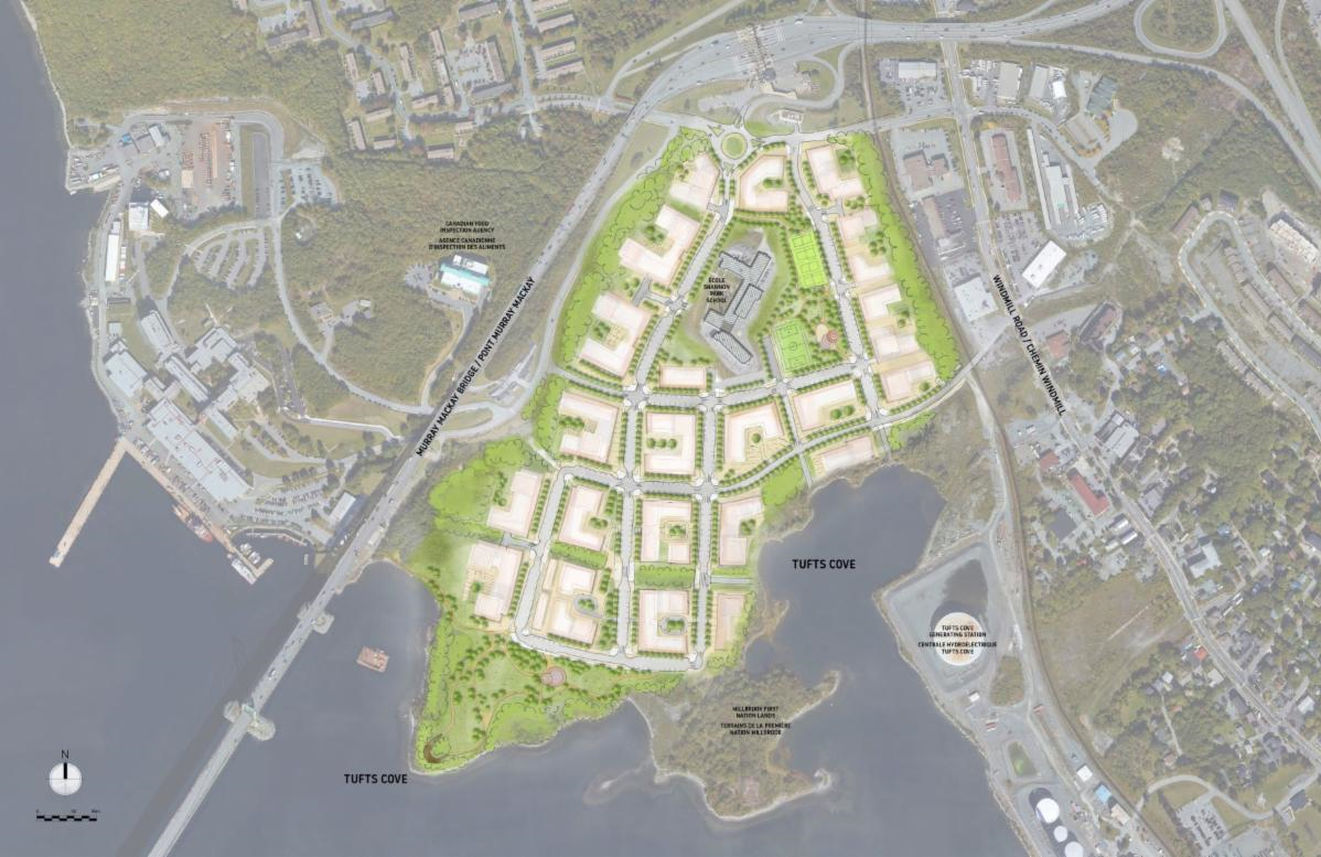 The development plan for Shannon Park includes 3,000 residential units.