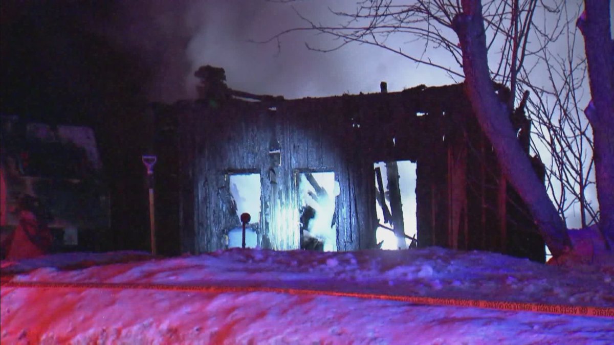 Quebec police say fire that killed six, including four children, likely not criminal. Friday, Feb. 10, 2023.