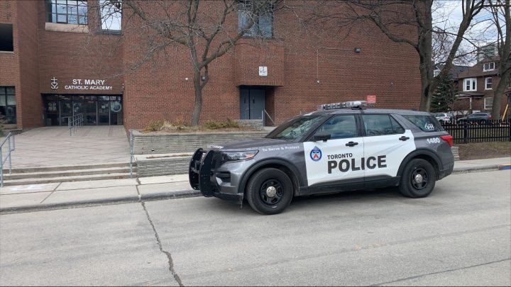 Man assaults student he chased into Toronto school, police say