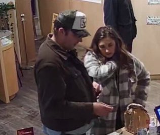 Police are seeking to identify two suspects wanted in connection with a theft investigation.