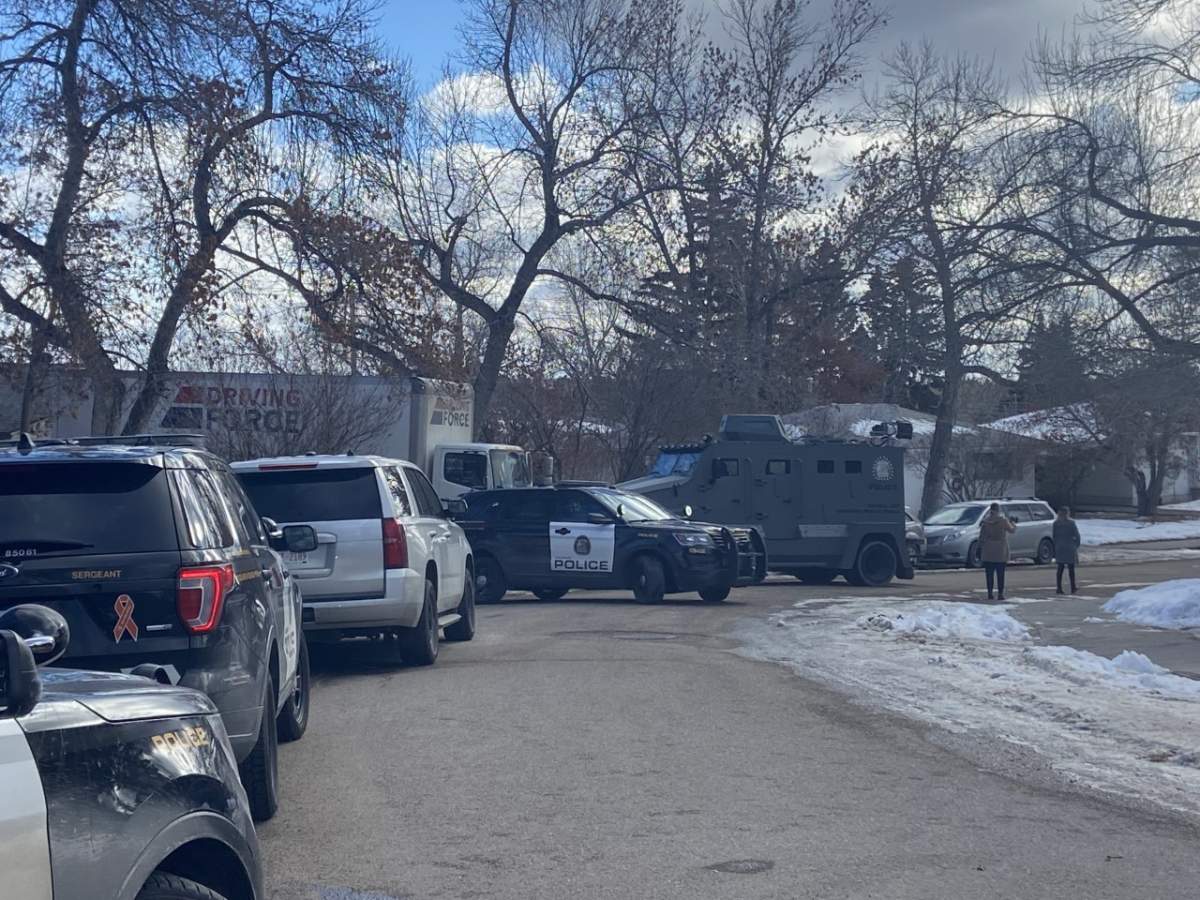 Police said they were initially called to Hendon Drive N.W. just before 4 a.m. Wednesday for reports of a traffic accident.