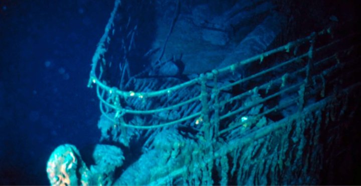 Haunting never-before-seen Titanic shipwreck footage revealed ...