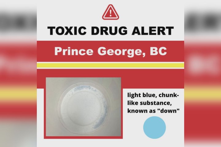 Toxic drug warning issued for Prince George, B.C. after “significant” increase in overdoses
