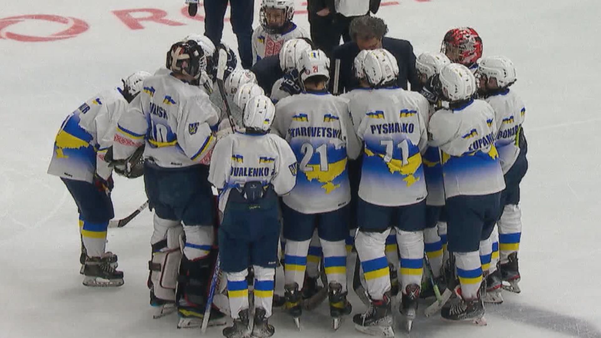 Ukrainian team wins match against Boston at peewee tournament in