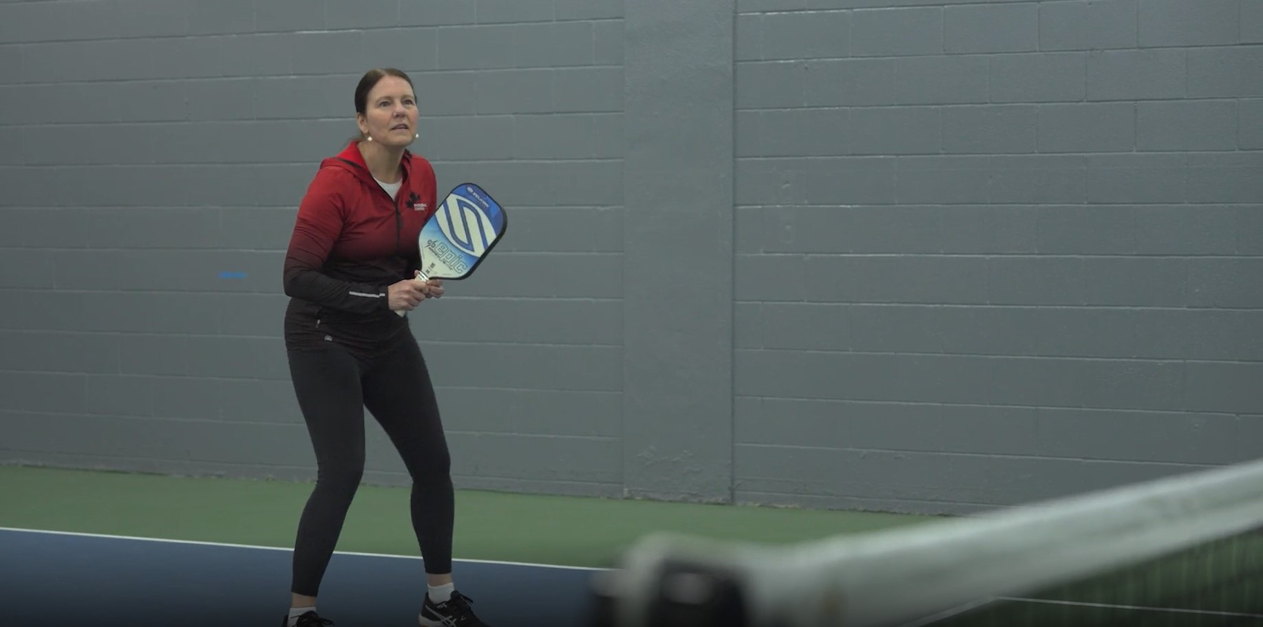 Carla Anderson is the Executive Director of Pickleball Canada. She hit the courts at the RA Centre in Ottawa.