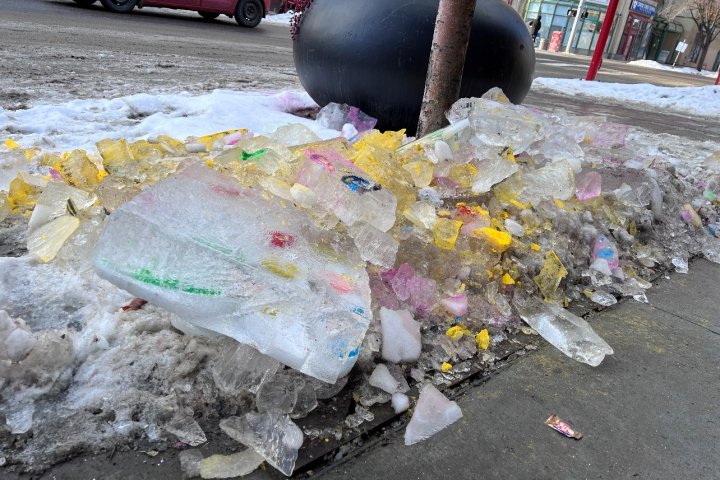 Vandals smash Chinese New Year ice sculpture in Chinatown