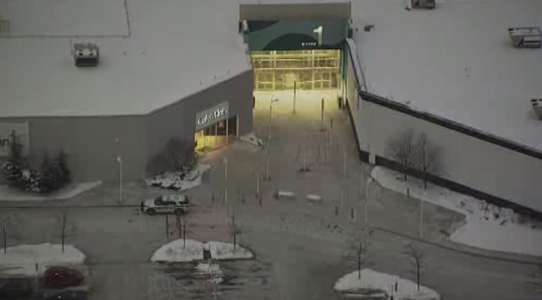 Aerial view of Vaughan Mills Mall on Feb. 1, 2023.