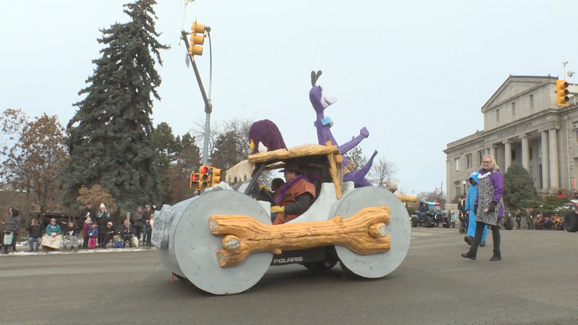 Cartoon characters come alive at Vernon Winter Carnival Parade - Okanagan |  